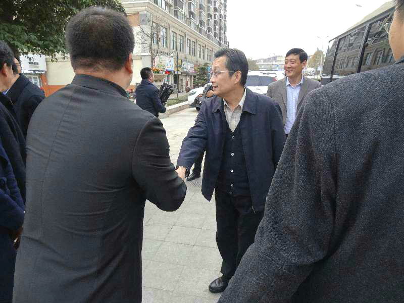 省食安辦副主任省食藥局副局長到寶龍新時代商廈驗收工作